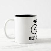 ライドキャンプチルビケパッキング ツートーンマグカップ (左)