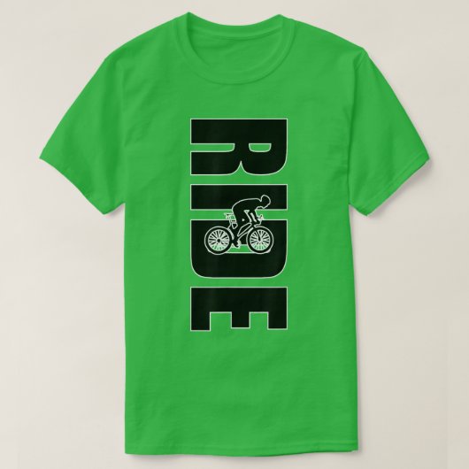 ライドサイクルバイク1297 Tシャツ (デザイン正面)