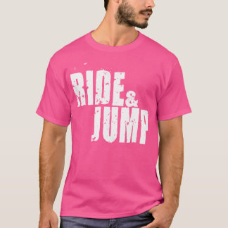 ライドジャンプモトクロスBmxボーイズガールズ Tシャツ