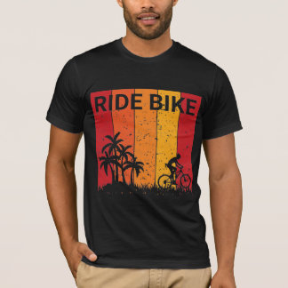 ライドバイクTシャツデザイン Tシャツ