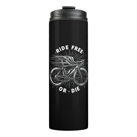 ライドフリーまたはダイサイクリング タンブラー (正面)