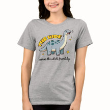 ライドベスティーTシャツ、面白い恐竜Tシャツ