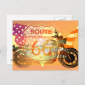 ライドルート66 ポストカード (正面/裏面)