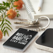 ライド懸命またはステイホームダートバイク キーホルダー (正面右)