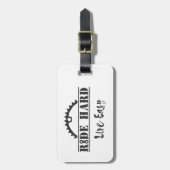 ライド懸命ライブ簡単サイクリング ラゲッジタグ (正面縦)