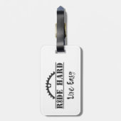 ライド懸命ライブ簡単サイクリング ラゲッジタグ (裏面縦)