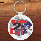 ライド2ライブライブ2ライドBMXライダー キーホルダー (正面)