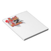 ライド2ライブBMXバイクもしくは自転車に乗る人 ノートパッド (アングル)