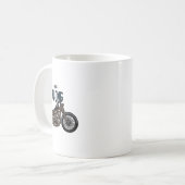 ライド・アロング・ステッカー コーヒーマグカップ (正面左)
