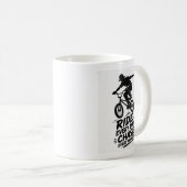 ライド・エブリ・デイ デザイン コーヒーマグカップ (正面右)