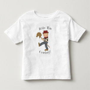 ライド エム コウボーイ (ブロンドの髪) トドラーTシャツ