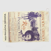 ライド🎖️パンチョヴィラヴィンテージメキシコ ゴルフタオル (横)