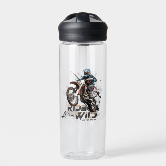 ライド ワイルド | 20oz ウォーターボトル (正面)
