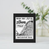 ライドatポンチャートレインビーチゼファー ポストカード (スタンド正面)