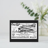 ライドatポンチャートレインビーチゼファー ポストカード (スタンド正面)