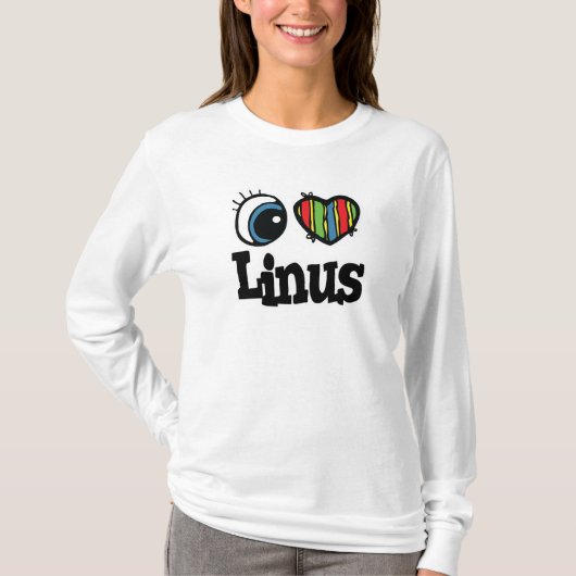 ライナスが好き Tシャツ (正面)