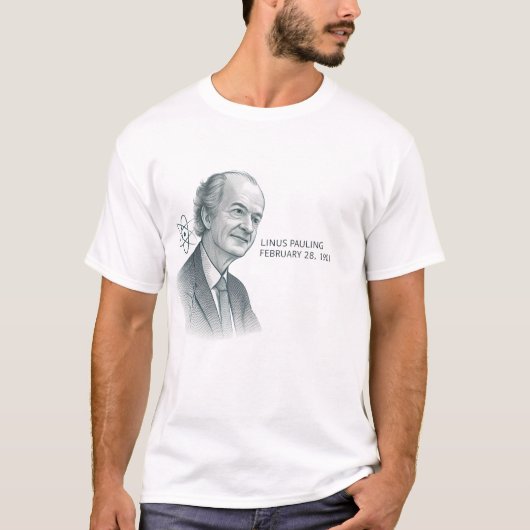 ライナス・ポーリング Tシャツ (正面)