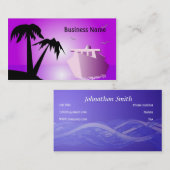 ライナーと島 名刺 (正面/裏面)