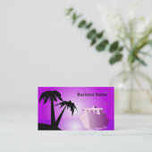 ライナーと島 名刺 (スタンド正面)