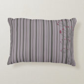 ライナーフローラ灰色 アクセントクッション (裏面)