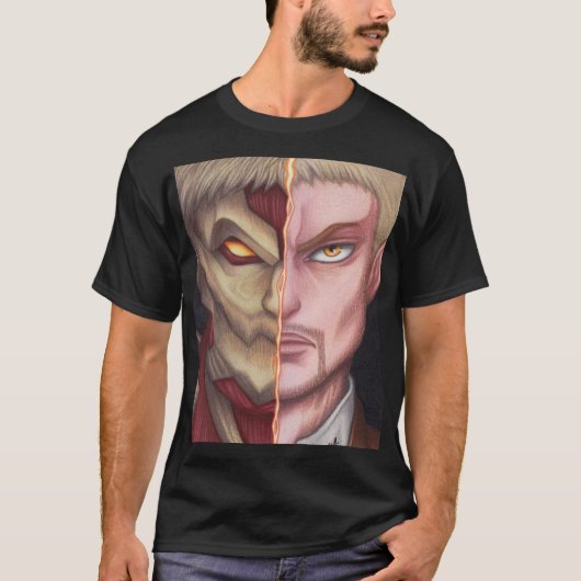 ライナー・ブラウン ~ 鋼鉄の巨人 Tシャツ (正面)