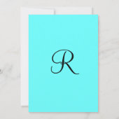 ライナ・エリザベス・カスタム 招待状 (裏面)