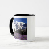 ライニア山の根元の夏の野草 マグカップ (正面左)