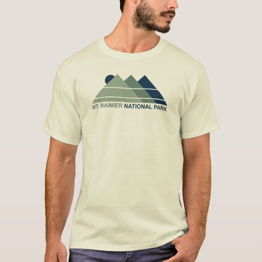 ライニエ山国立公園山陽 Tシャツ (正面)