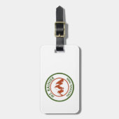 ライニエ山国立公園 ラゲッジタグ (正面縦)