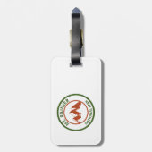 ライニエ山国立公園 ラゲッジタグ (裏面縦)