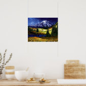 ライニエ山 ポスター (キッチン)