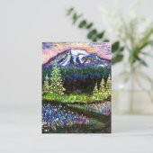 ライニエ山 ポストカード (スタンド正面)