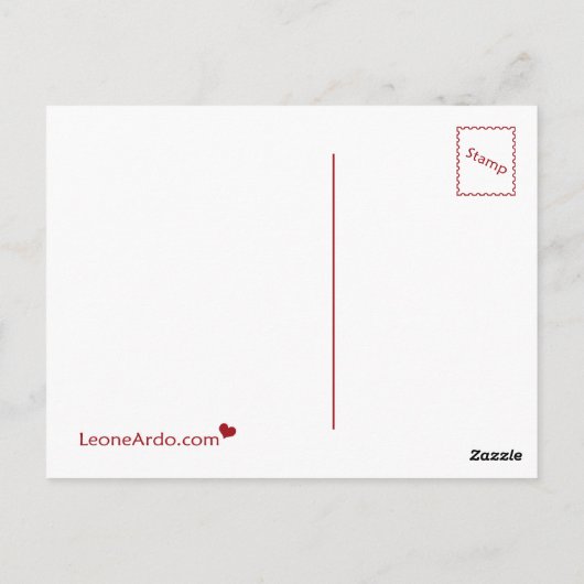 ライニエ山 ポストカード (裏面)