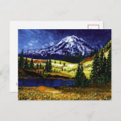 ライニエ山 ポストカード (正面/裏面)