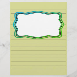 ライニングされたスクラップブック紙と写真ボックス