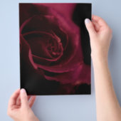 ライニングされたバインダー紙バラ8.5"x11"フィットエイブリィカスタムー チラシ (手)