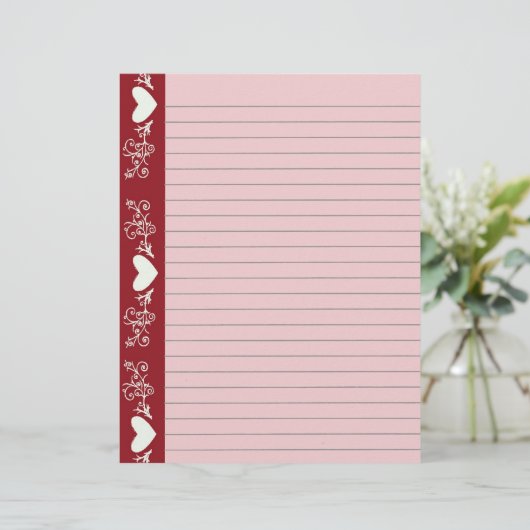 ライニングハートひな形 (スタンド正面)