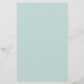 ライニングビーチシーンサンドパーソナライズされた海書ズ 便箋 (裏面)