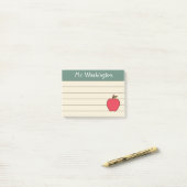 ライニング先生の黒板ポストItノート贈り物 ポストイット (デスク上)