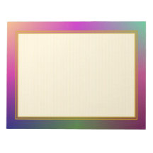 ライニング深い紫色のラージノートパッド