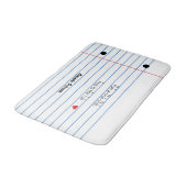 ライニング紙シーおもしろいトカスタム バスマット (アングル)