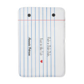 ライニング紙シーおもしろいトカスタム バスマット (正面縦)