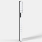 ライニング紙プロフェッショナルプレーンMinimalist追加の名前 Case-Mate iPhoneケース (裏面 / 右)