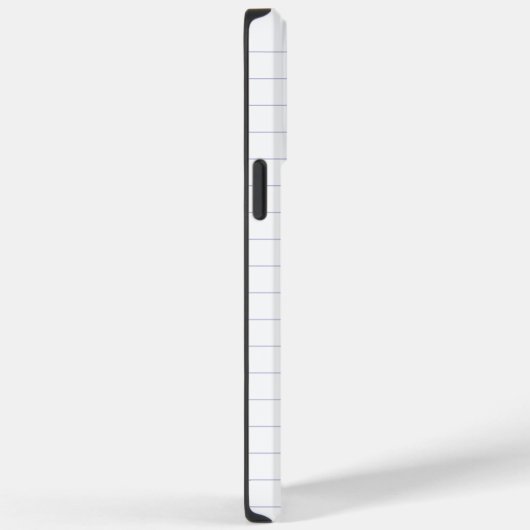 ライニング紙プロフェッショナルプレーンMinimalist追加の名前 Case-Mate iPhoneケース (裏面 / 右)