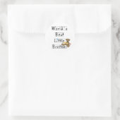 ライニング紙ワールド最高のズリトルブラザー ラウンドシール (バッグ)