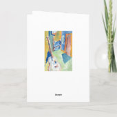 ライヌカロシンによるギタークリエイターのクリスマスカード シーズンカード (裏面)