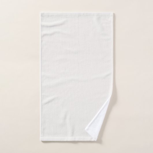ライネンホワイト、オフホワイト ハンドタオル (ハンドタオル)