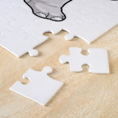 ライノアットボクシングとボクシング手袋 ジグソーパズル (側面)