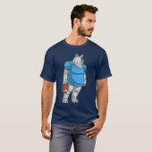 ライノアメリカンフットボール Tシャツ (正面フル)