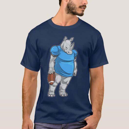 ライノアメリカンフットボール Tシャツ (正面)